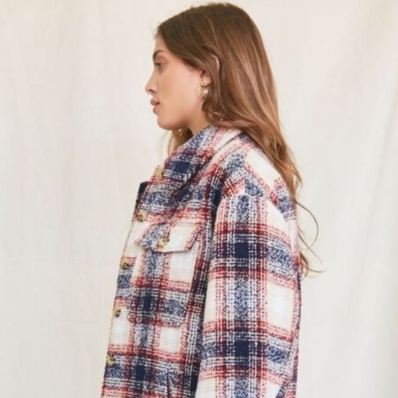 Forever 21 Plaid jacket, shacket - Picture 1 of 9
